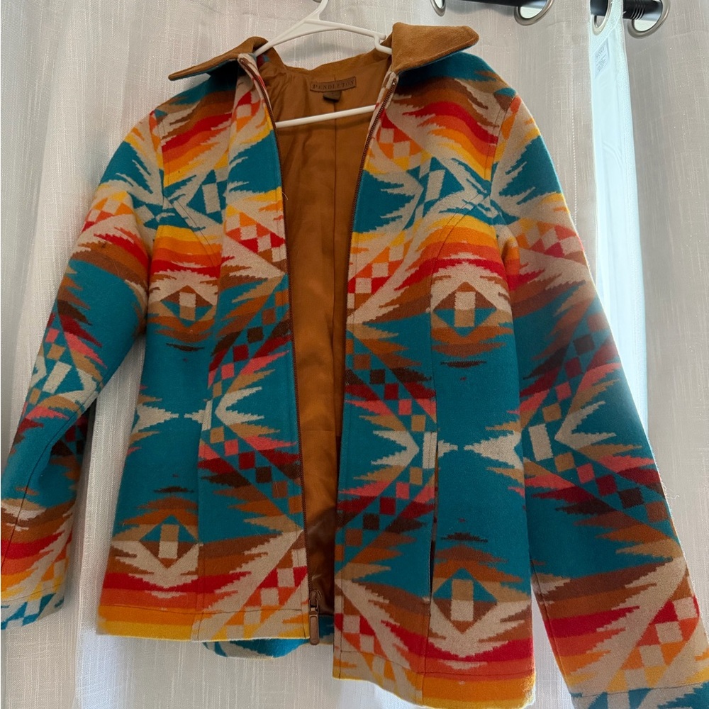 Pendleton Multicolor Geometric Jacket - image 1